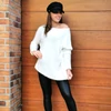 Kép 2/3 - BONY hófehér tunika