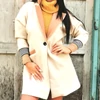 Kép 2/4 - SHARON beige fashion kabát