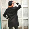 Kép 3/3 - SHARON fekete fashion kabát