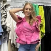 Kép 3/3 - BEST PINK műbőr mellény