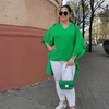 Kép 3/3 - DIA zöld  plus size ingtunika