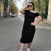 Kép 1/4 - NAGY méretű fekete ruha