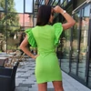 Kép 3/3 - SANDRA  fodros vállú pamut ruha