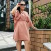 Kép 4/4 - DEBORAH plus size  lepel ruha