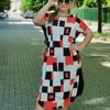 Kép 3/3 - HANNA  mintás ruha