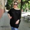 Kép 1/3 - CIE fekete nagy méretű pamut tunika