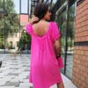 Kép 4/4 - MASNIS pink nyári ruha