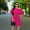 Kép 3/4 - DALMA plus size pink ruha