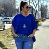 Kép 1/3 - BEST plus size királykék tunika