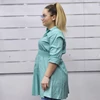 Kép 2/3 - BEST plus size menta ingtunika