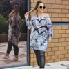 Kép 1/3 - NAGY MÉRETŰ  mintás plus size tunika