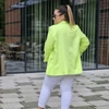 Kép 2/4 - XL-4XL neon nagyméretű akciós blézer