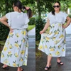 Kép 2/2 - BEST lemon AKCIÓS  nagyméretű ingruha