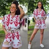 Kép 1/2 - BARBY akciós két részes len anyagú szett/ short és ing/