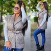 Kép 1/2 - STEPPELT megkötős mellény/beige