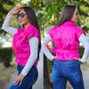 Kép 2/2 - BARBY steppelt mellény/pink