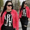 Kép 1/3 - ALÍZ plus size műbőr kabátka