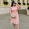 Kép 1/5 - Diana plus size alkalmi ruha