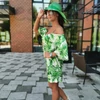 Kép 2/4 - LOLA levél mintás ruha