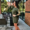 Kép 3/4 - KHAKI masnis ruha