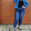 Kép 1/4 - DEBY plus size farmernadrág