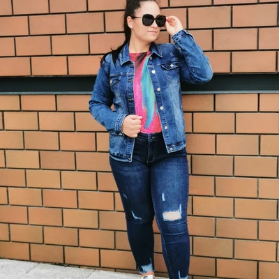 DITTY akciós  plus size farmernadrág