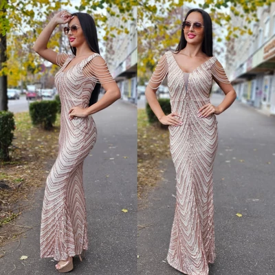 GOLD maxi ruha