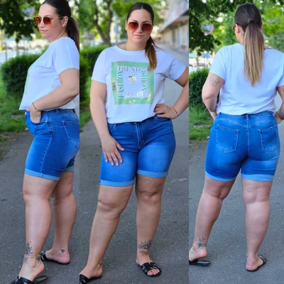 MARTY plus size farmer short/30-42