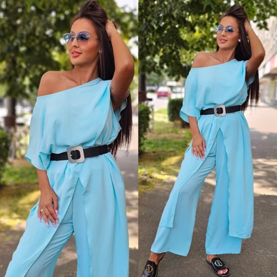 BARBY két részes szett/türkiz