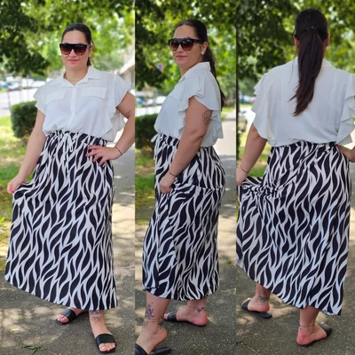 PLUS SIZE black&white ingruha
