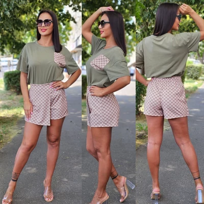 NIA két részes szett/KHAKI