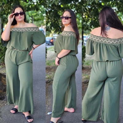 MARTY nagyméretű overall/khaki