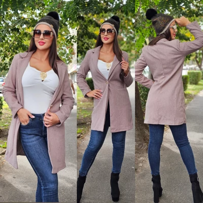 BARBY beige kabát/S-XXL