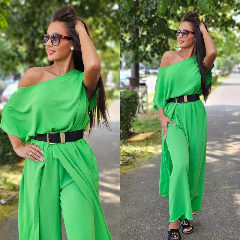 BARBY két részes szett/zöld