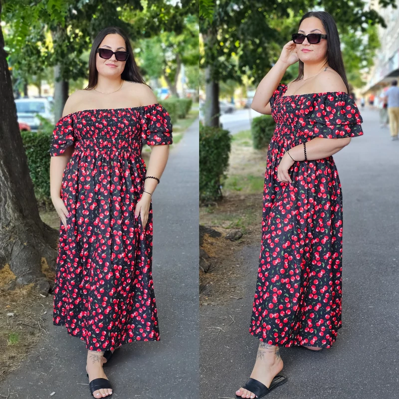 NAGYMÉRETŰ BEST cherry ruha
