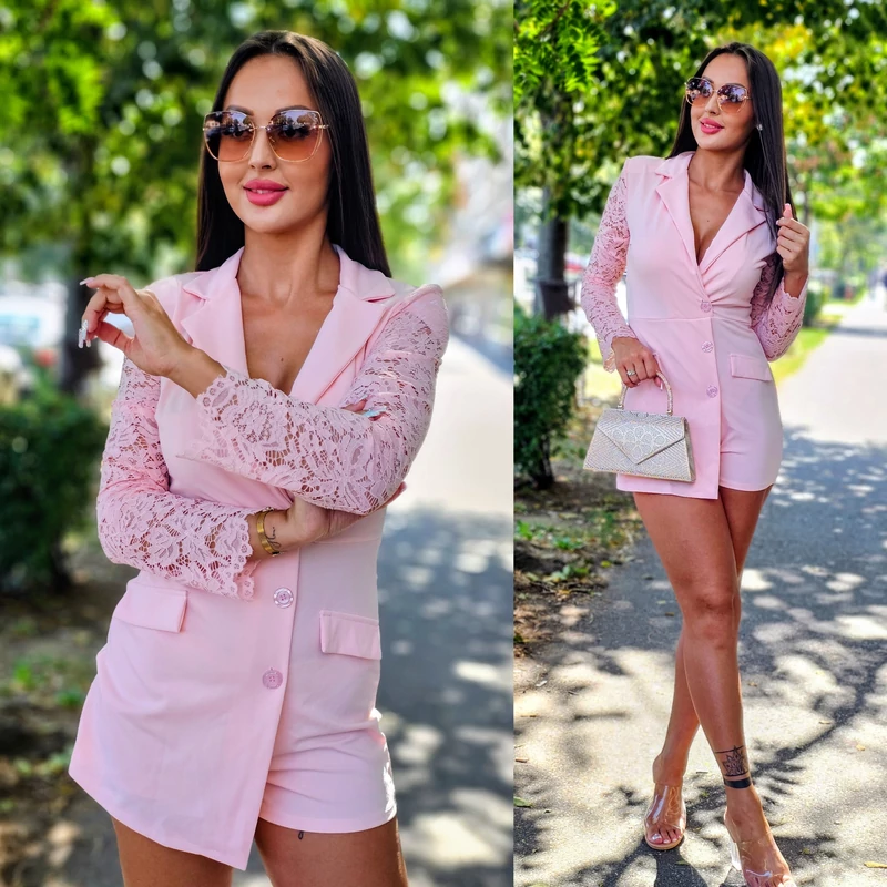 CSIPKE ujjú overall/ rose