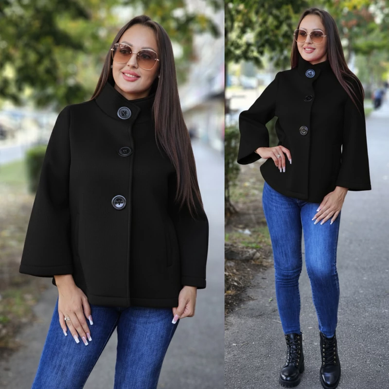 ZARA kabátka/fekete