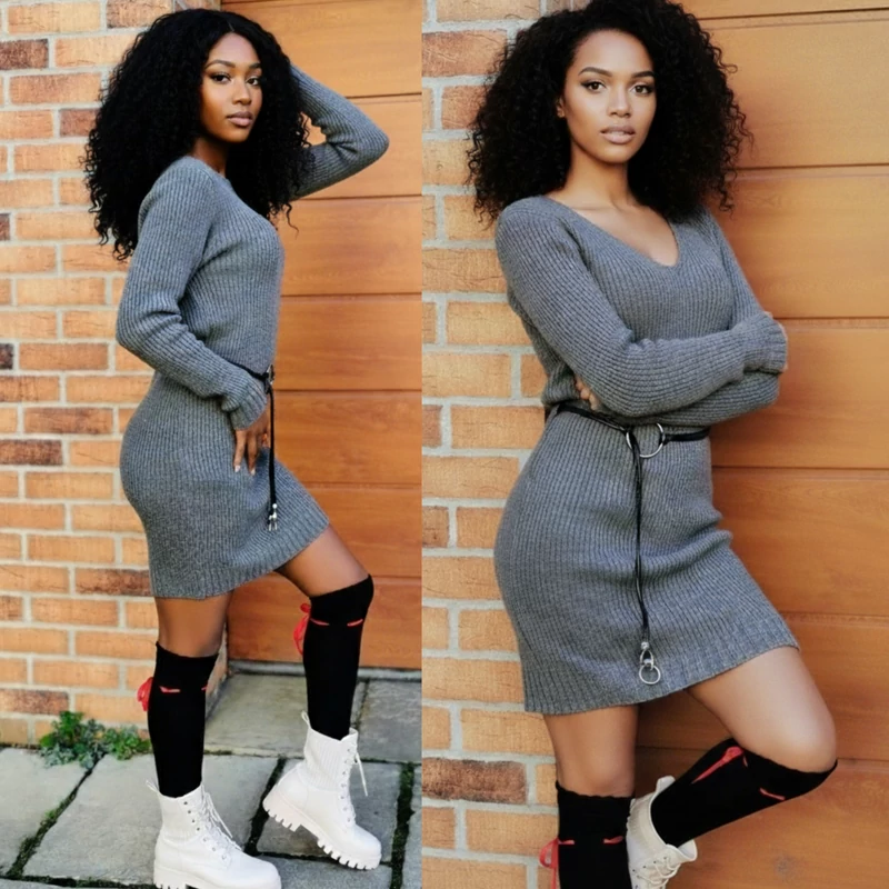 DENY kötött ruha DENY kötött ruha