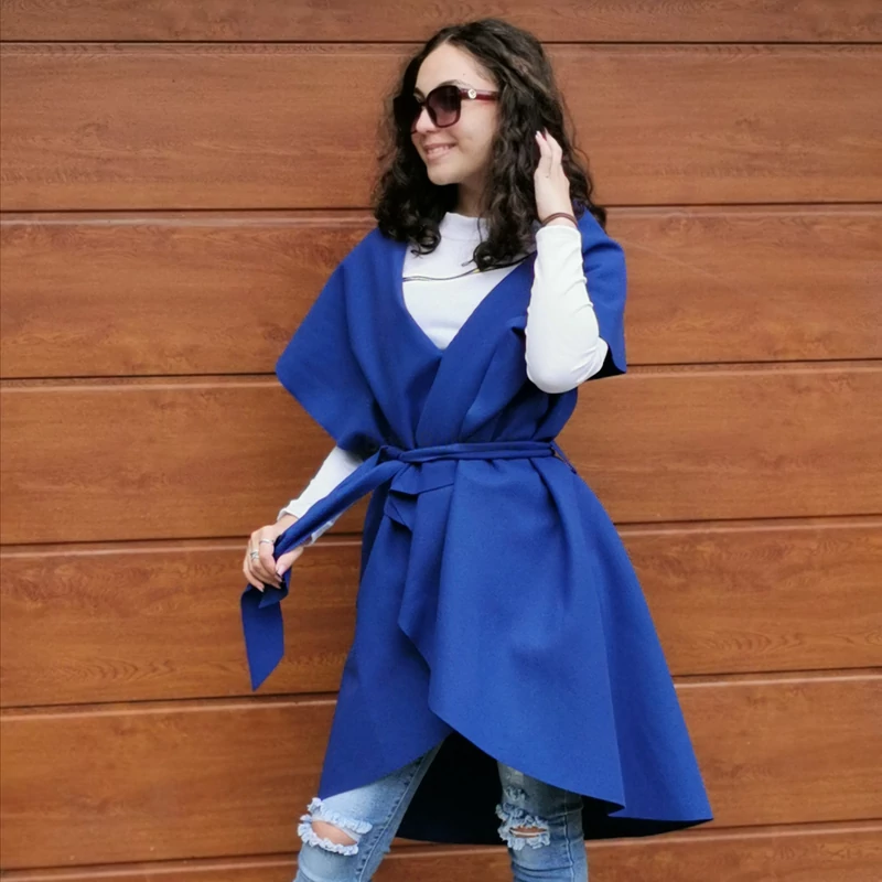 GERDA királykék mellény GERDA királykék mellény