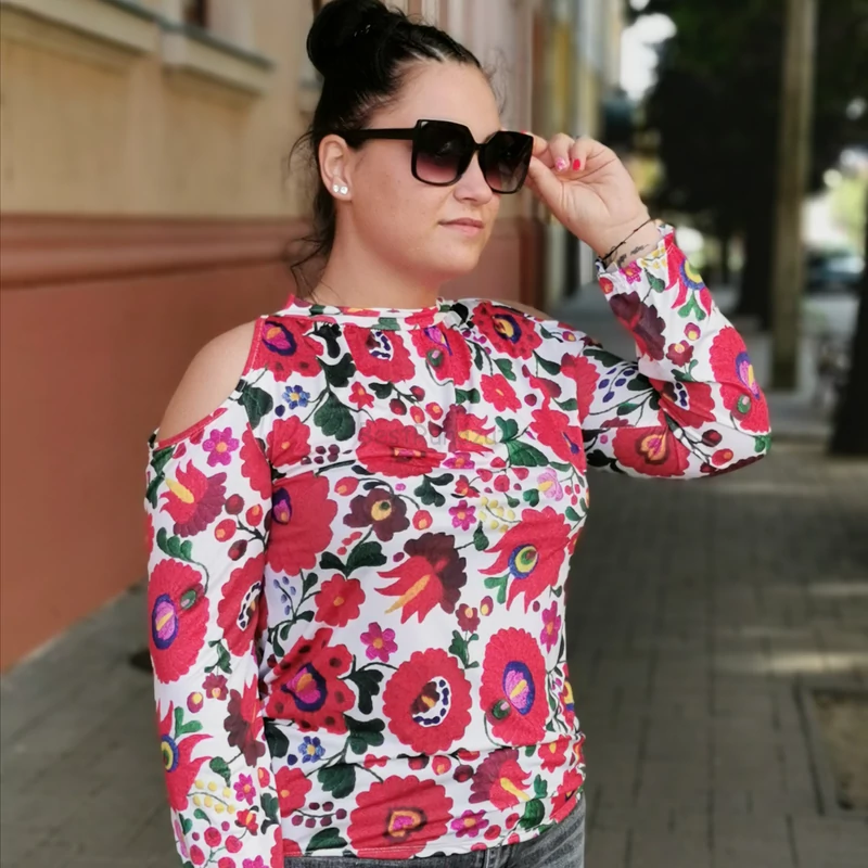GINA plus size felső