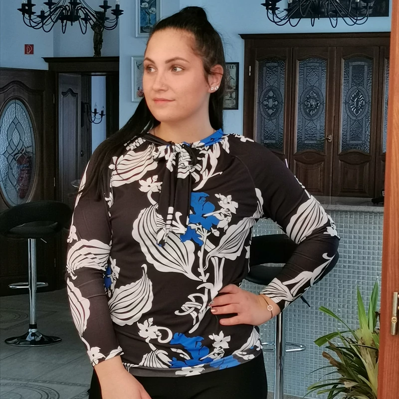 SUZANNE plus size felső