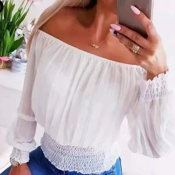 AMY fehér felső
