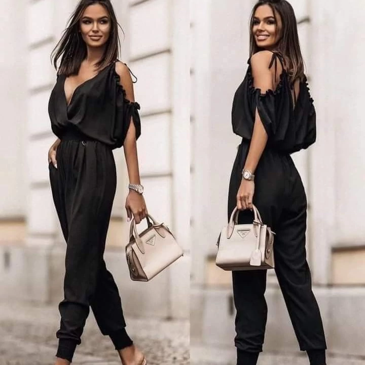 CINTHYA fekete overall