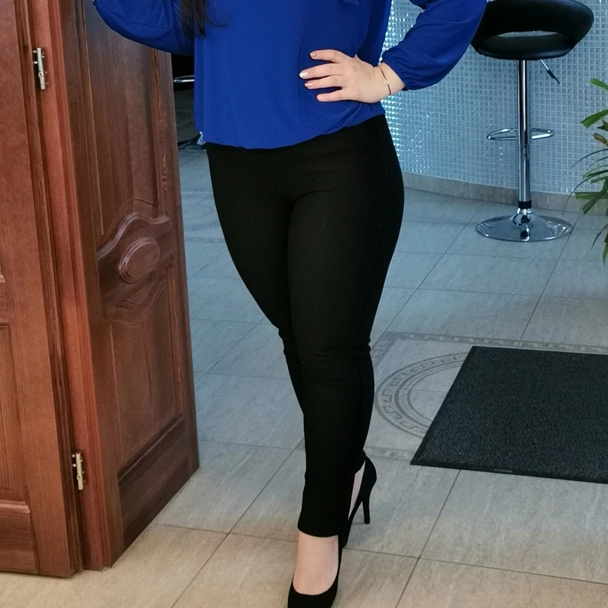 JENY plus size fekete nadrág