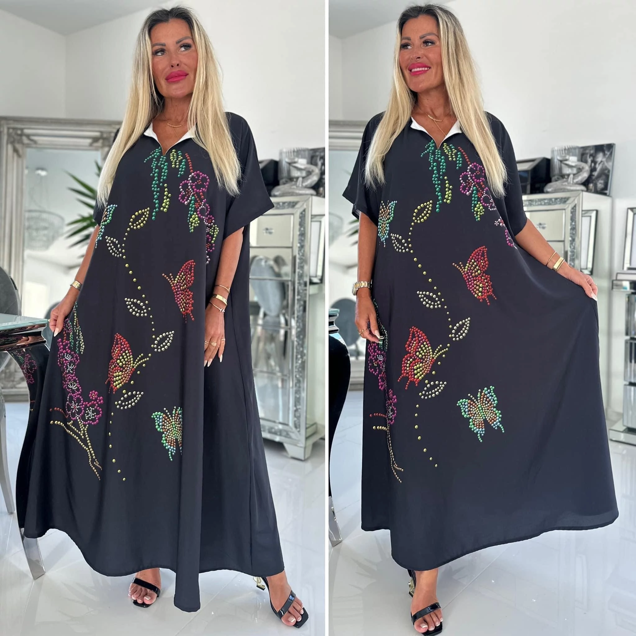 LIA  mintás ruha/tunika
