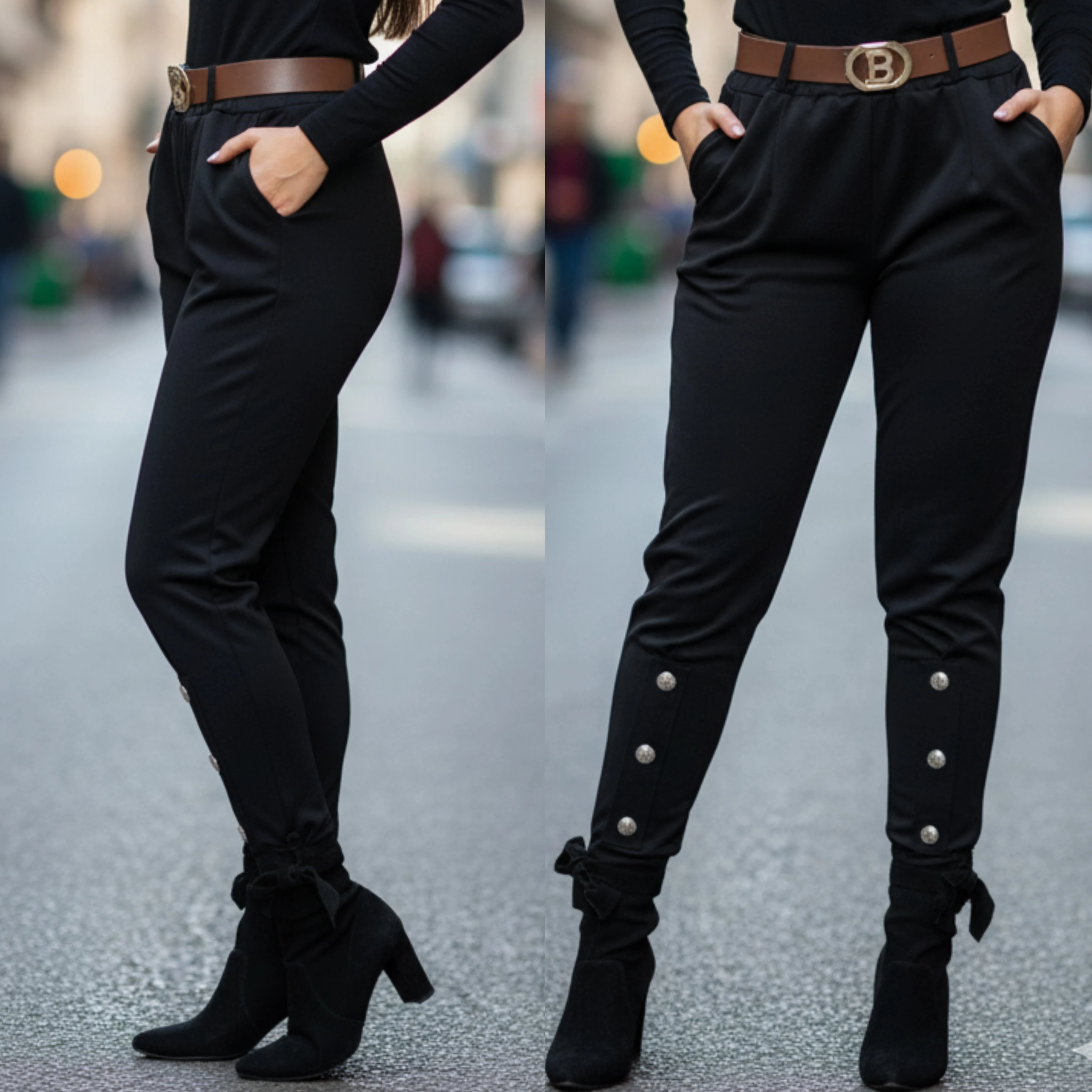 BEST prémium csizmanadrág/fekete