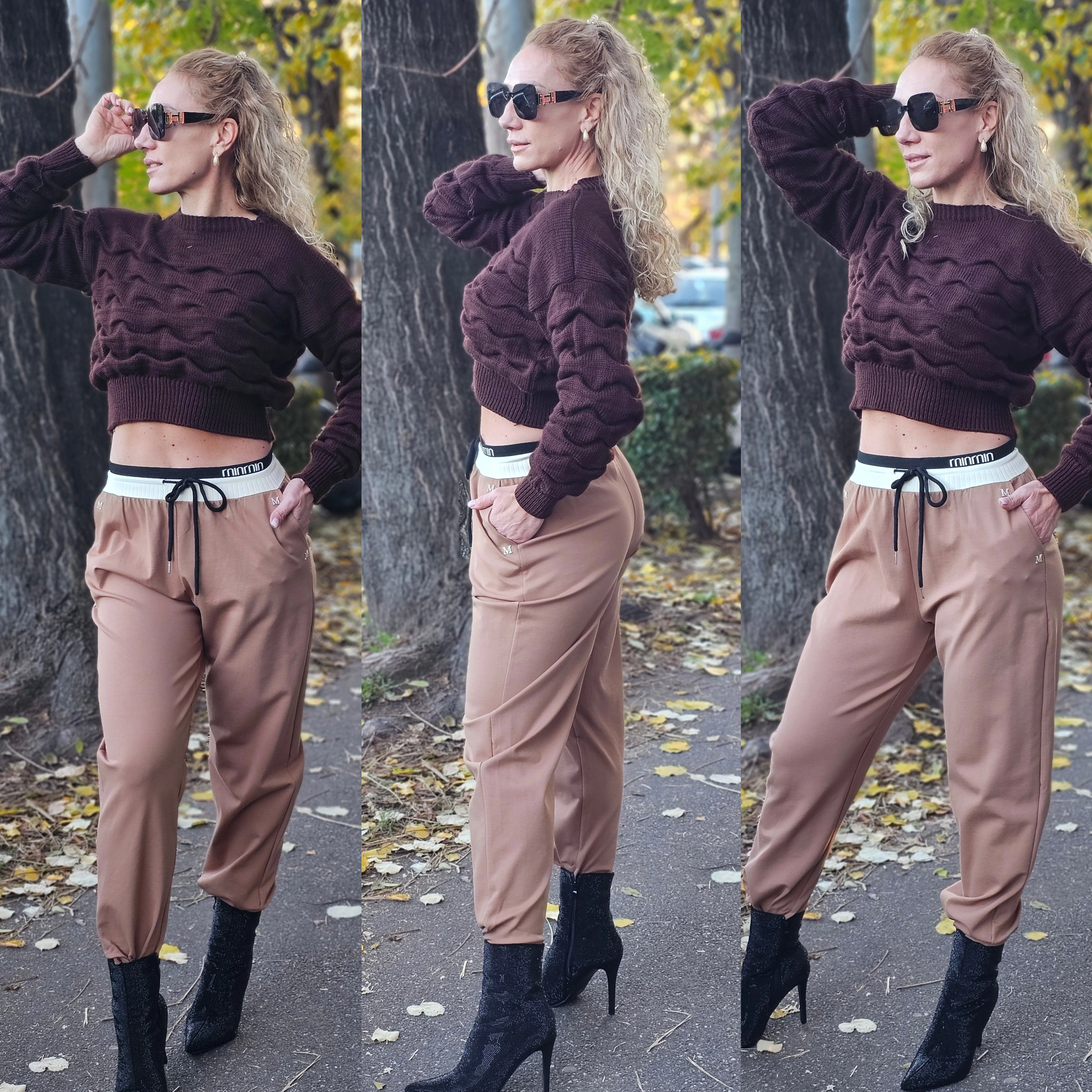 PRÉMIUM őszi/téli nadrág/beige