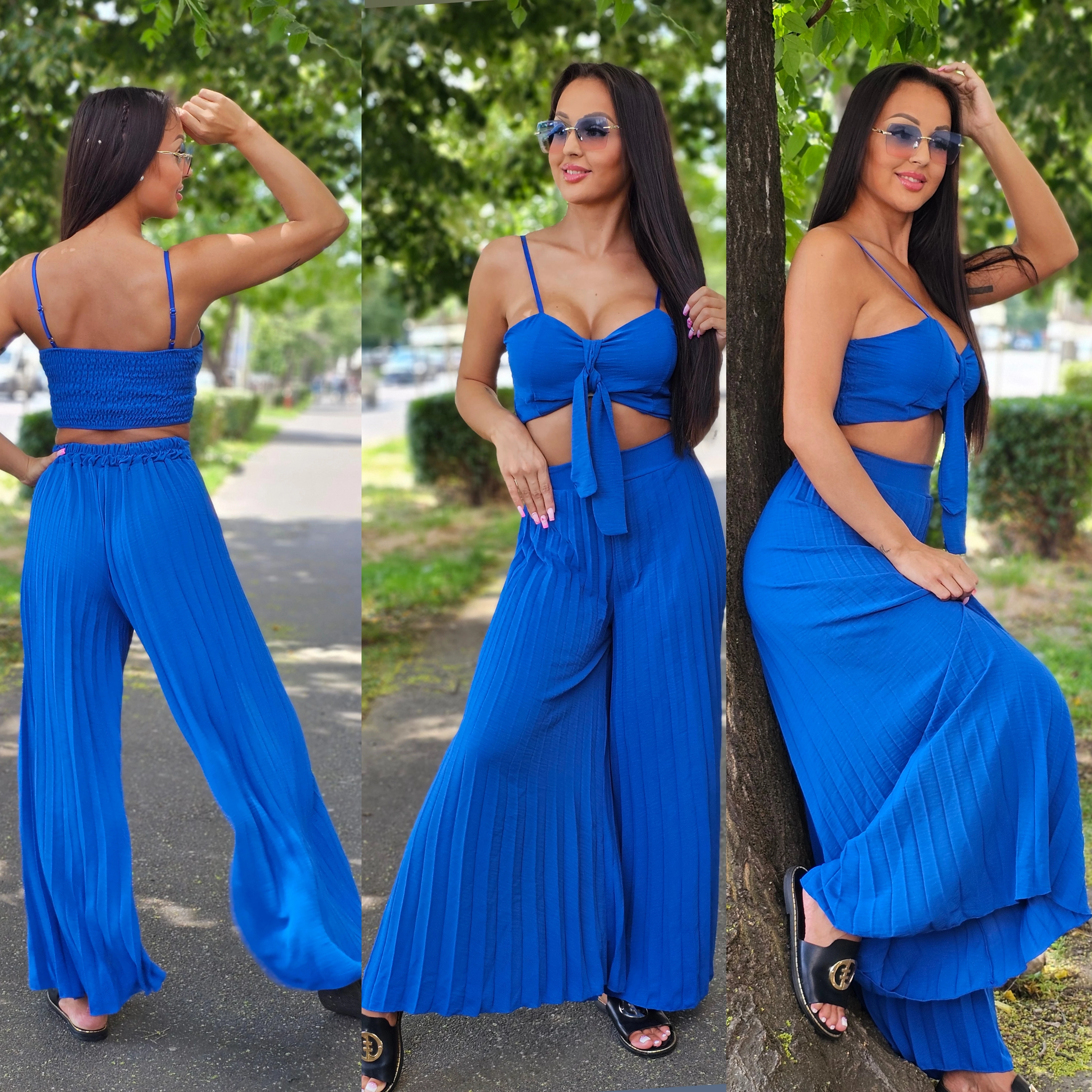 BARBY két részes szett/királykék