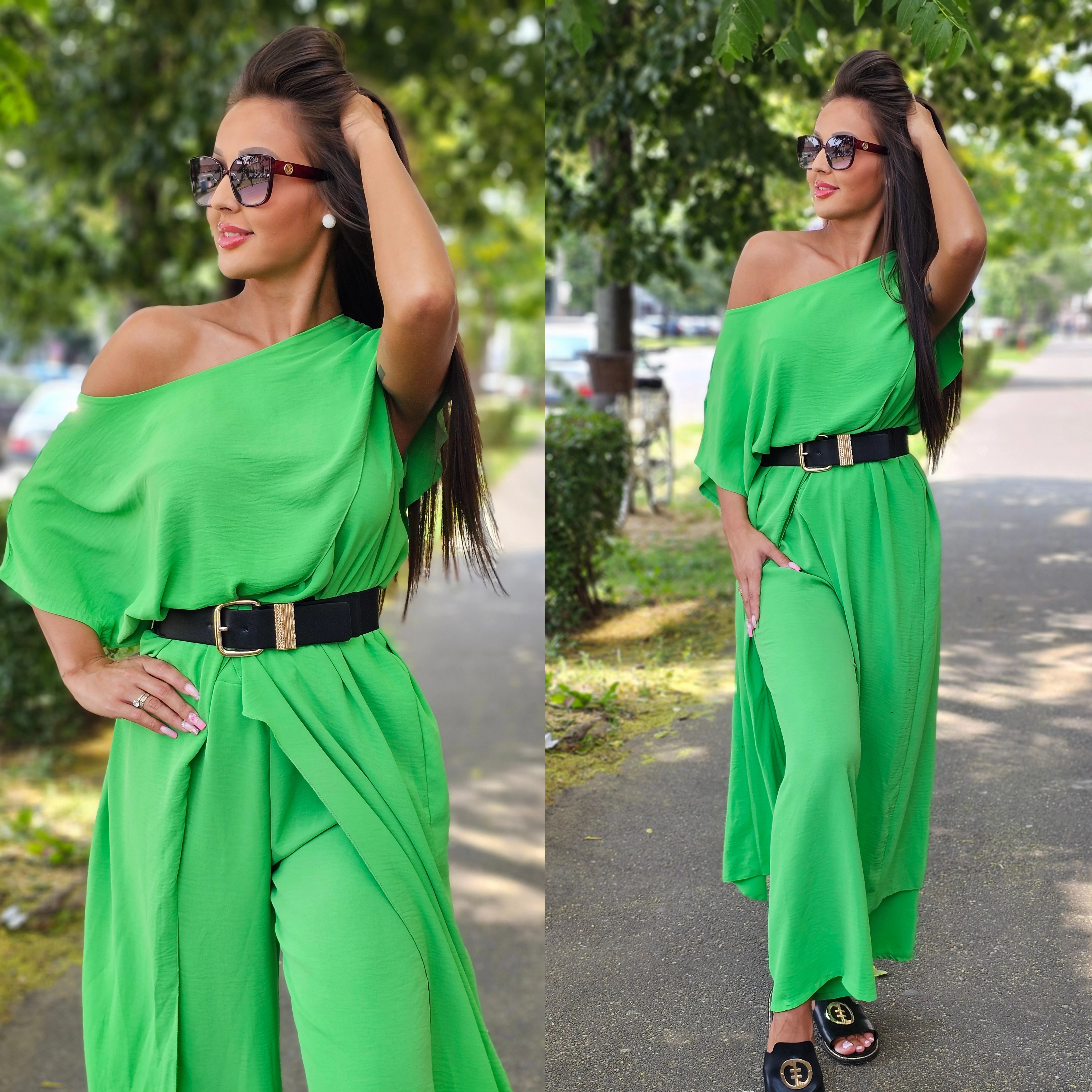 BARBY két részes szett/zöld