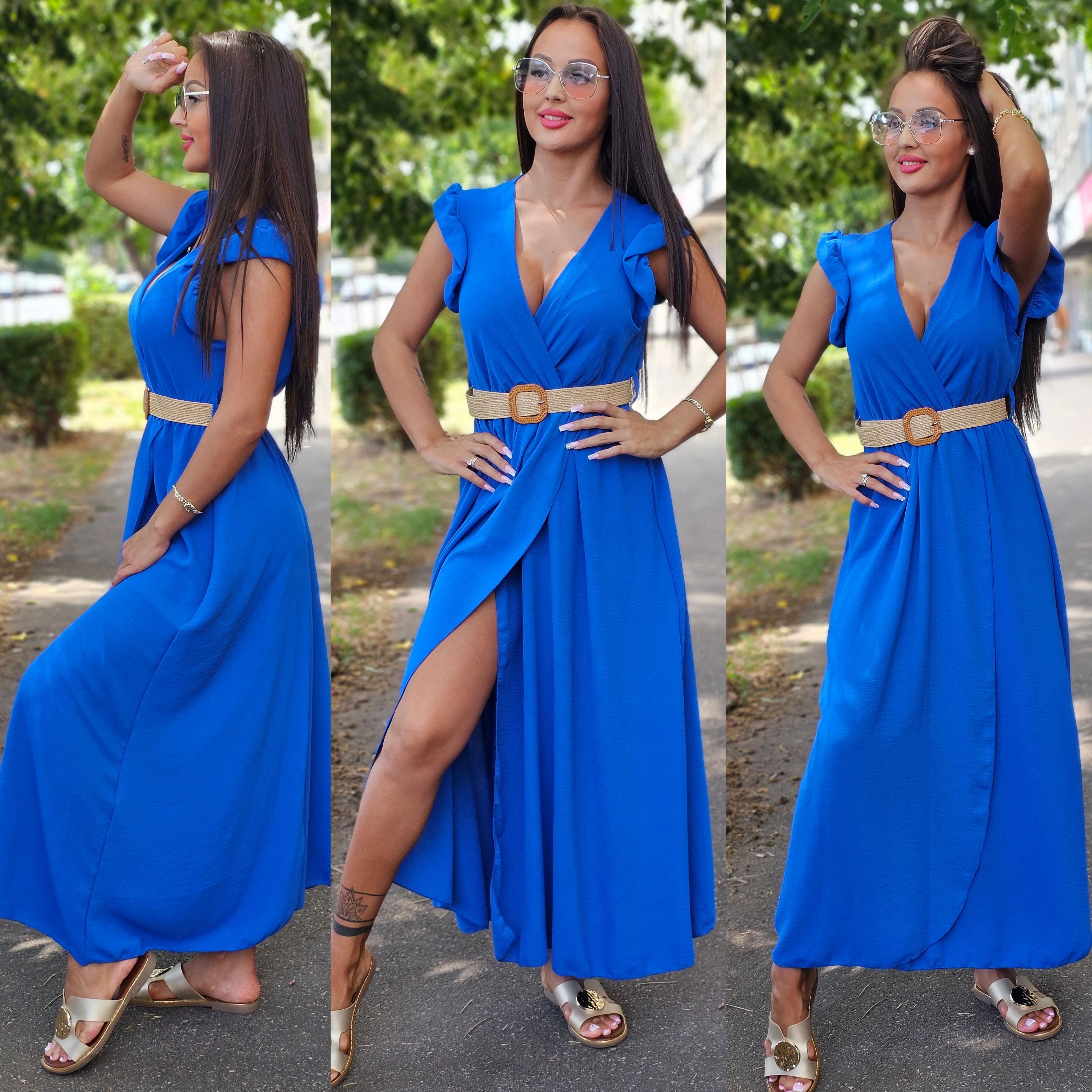 BEST fashion ruha övvel/ királykék